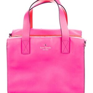 Kate Spade Neon Pink Tote Bag